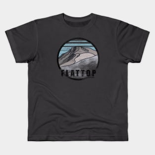 Flattop Mountain Kids T-Shirt